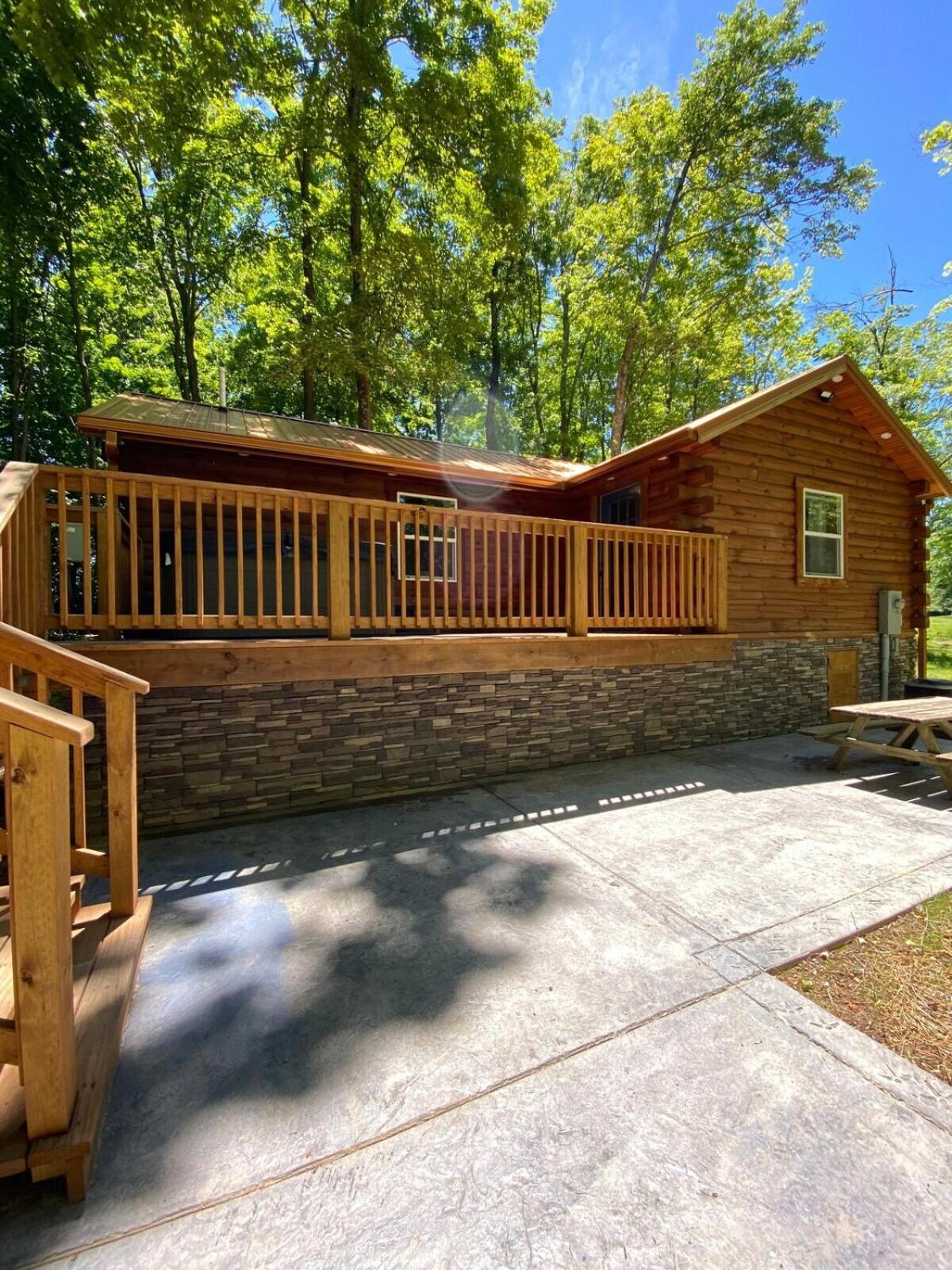 Secluded Wooded Cabin Near The Hocking Hills New Straitsville Exteriér fotografie